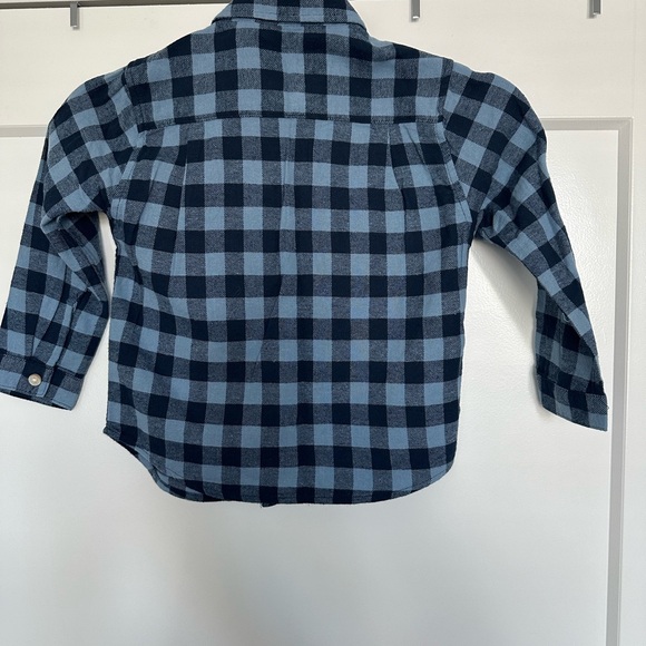 Zara Boy Striped Love Sleeve Button Down - Picture 4 of 6